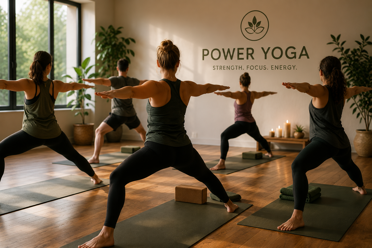 Power Yoga class with Mark Bell
