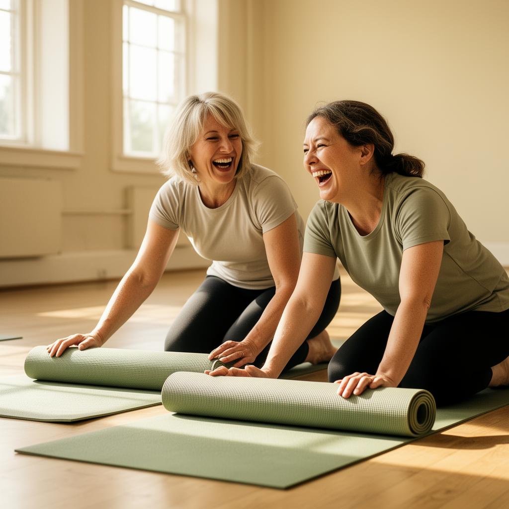 Corporate Yoga class with Mark Bell